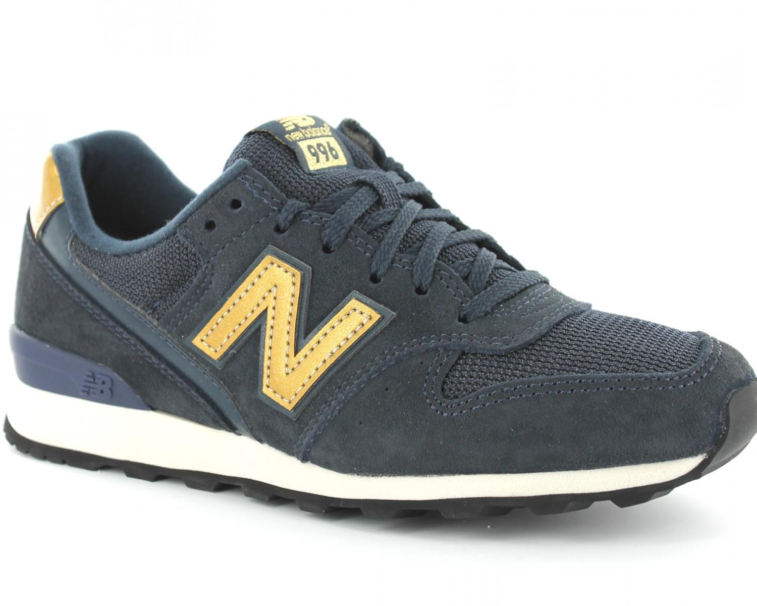 new balance femme marine et or